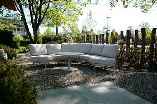 Royal Seasons® Coconut Bay halfronde hoeklounge zand - afbeelding 3