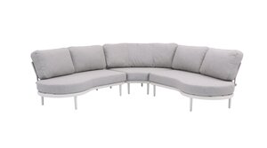 Royal Seasons® Coconut Bay halfronde hoeklounge zand