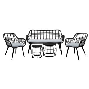 Royal Seasons Cocoon loungeset zwart - afbeelding 1