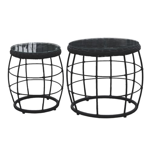Royal Seasons Cocoon loungeset zwart - afbeelding 2