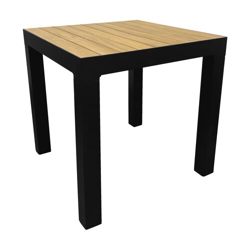 Royal Seasons® Detroit bijzettafel 50 x 50 x 46 cm zwart