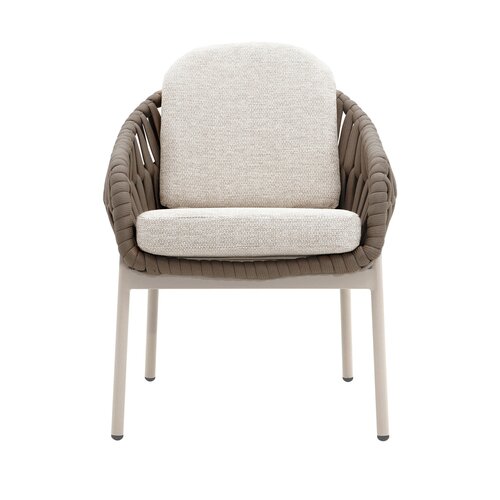 Royal seasons® Doha ronde dining set voor 4 personen - afbeelding 3