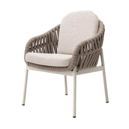 Royal seasons® Doha ronde dining set voor 4 personen - afbeelding 2
