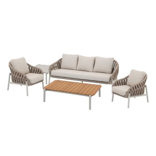 Royal seasons® Doha sofa loungeset met 3-zitsbank - afbeelding 1