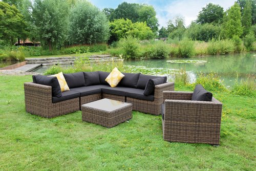Royal Seasons Florida Royal 5-zits hoek loungeset - afbeelding 2