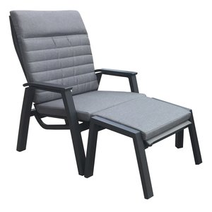 Royal Seasons Havana lounger met hocker - afbeelding 1