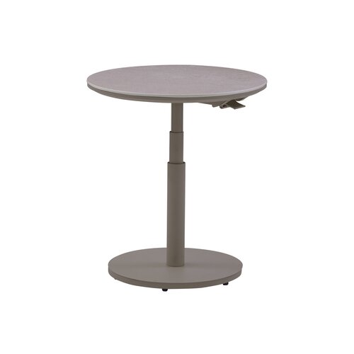 Royal Seasons® Jura bijzettafel in hoogte verstelbaar D60 x 45/66 cm espresso