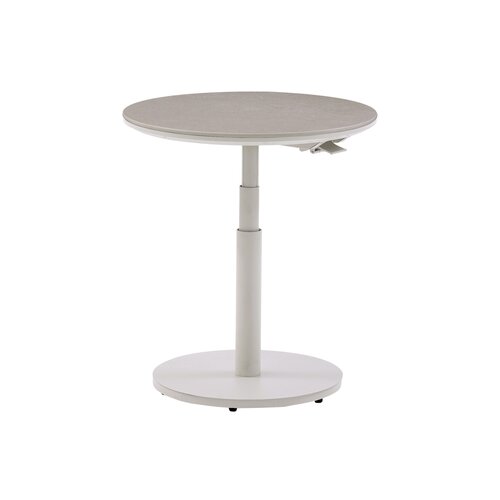 Royal Seasons® Jura bijzettafel in hoogte verstelbaar D60 x 45/66 cm zand