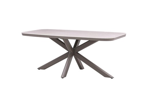 Royal Seasons® Jura tafel 180 x 90 cm espresso