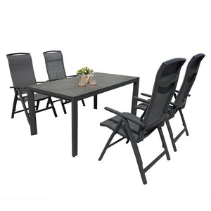 Royal Seasons LA PALMA Dining set met 4 stoelen - afbeelding 1