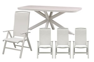 Royal seasons® La Palma dining set voor 4 personen - afbeelding 1