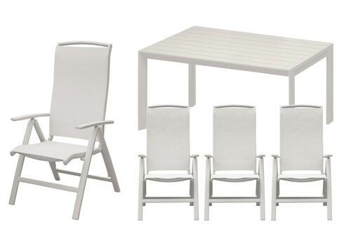 Royal seasons® La Palma dining set voor 4 personen - afbeelding 1