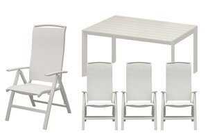 Royal seasons® La Palma dining set voor 4 personen - afbeelding 1