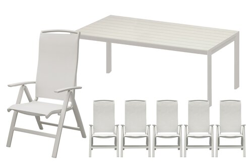 Royal seasons® La Palma dining set voor 6 personen - afbeelding 1