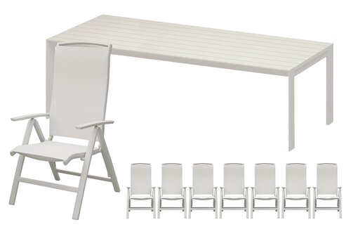 Royal seasons® La Palma dining set voor 8 personen - afbeelding 1