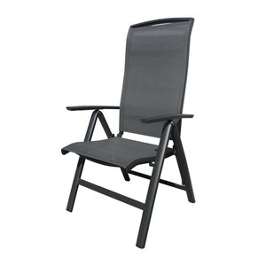 Royal Seasons La Palma verstelbare tuinstoelen set antraciet - afbeelding 3