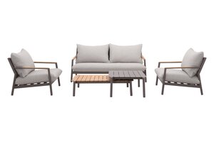 Royal seasons® Las Palmas loungeset met 2-zitsbank - afbeelding 1