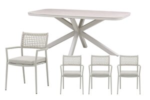 Royal seasons® Liv/Jura dining set voor 4 personen - afbeelding 1
