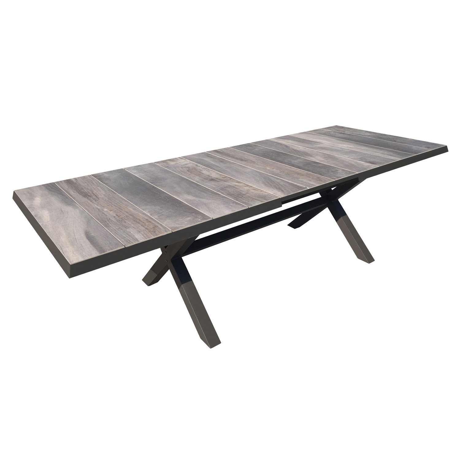 Royal Seasons uitschuifbare Dining tafel - L 204/264 x B 104 x H 75 cm - Tuincentrum Coppelmans