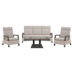 Royal seasons® Marseille loungeset met 3-zitsbank