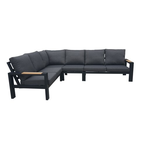 Royal seasons® Memphis hoek loungeset met keramisch tafelblad - afbeelding 2