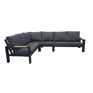 Royal seasons® Memphis hoek loungeset met keramisch tafelblad - afbeelding 2