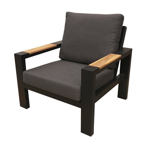 Royal seasons® Memphis loungeset met teakhouten tafelblad - afbeelding 1