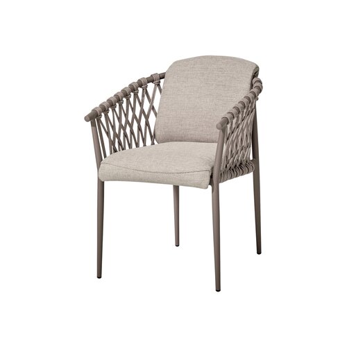 Royal seasons® Miami/Atlanta ronde dining set voor 4 personen - afbeelding 2