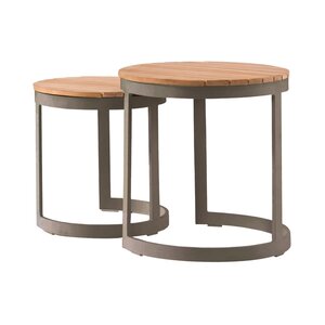 Royal Seasons® Neverland bijzettafels espresso set van 2