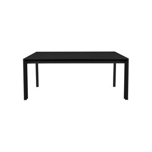 Royal Seasons® Noordwijk tafel 220 x 100 x H77 cm zwart - afbeelding 2