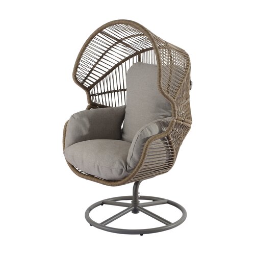 Royal seasons® Pantai draaibare relaxfauteuil espresso