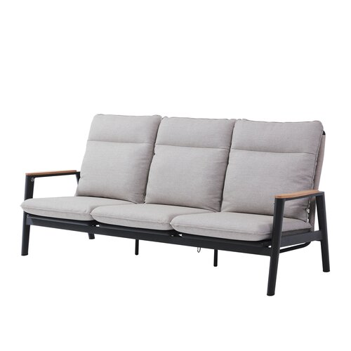 Royal seasons® Portland loungeset met teakhouten tafelblad - afbeelding 4