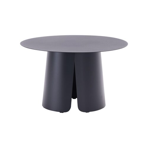 Royal Seasons® Ronda bijzettafel D 70 x H 42 cm zwart - afbeelding 1