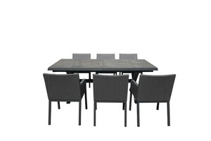 Royal Seasons Ronda 6-zits tuinset uitschuifbaar - afbeelding 1