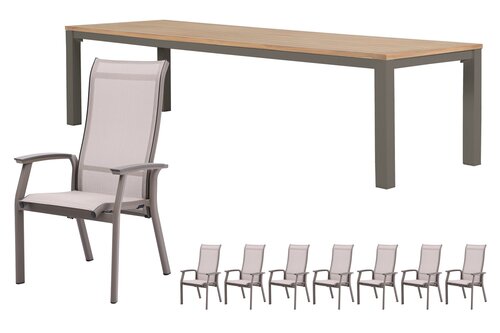 Royal seasons® Sevilla dining set voor 8 personen - afbeelding 1