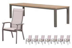 Royal seasons® Sevilla dining set voor 8 personen - afbeelding 1