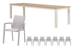 Royal seasons® Solare/Atlanta dining set voor 8 personen - afbeelding 1