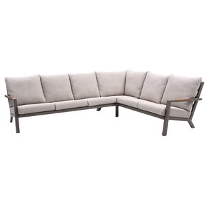 Royal Seasons® Solare hoeklounge espresso - afbeelding 1