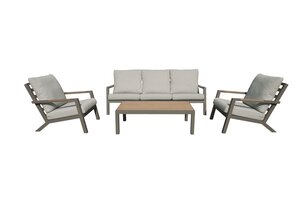 Royal seasons® Solare loungeset met 3-zitsbank - afbeelding 1