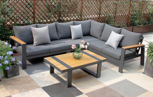 Royal Seasons Sumatra hoek loungeset - afbeelding 2