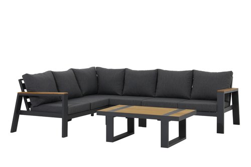 Royal Seasons Sumatra hoek loungeset - afbeelding 1
