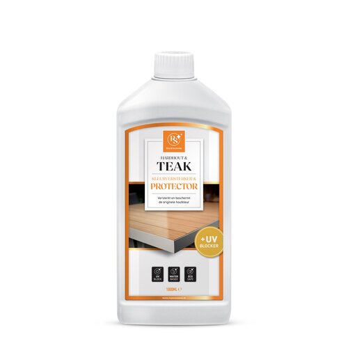 Royal Seasons Teak & Hardhout Kleurbeschermer +UV-Blocker (lichtbruin) 1000ml