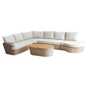 Zanzibar 6-zits hoek loungeset XL