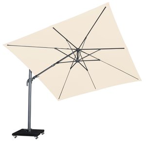 Royal Seasons Recharger zweefparasol T² ecru - L 300 x B 300 cm - afbeelding 2