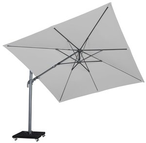 Royal Seasons Recharger zweefparasol T² grijs - L 300 x B 300 cm - afbeelding 2