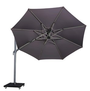 Royal Seasons Recharger zweefparasol T² antraciet - ø 350 cm - afbeelding 2