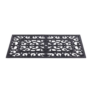 Rubber deurmat 45 x 75 cm - afbeelding 2