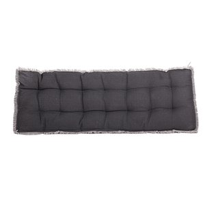 Palletkussen RAFFELED Dark Grey - 120 x 40 x 8 cm