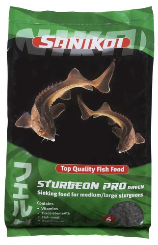 SaniKoi Sturgeon Pro Green 6mm 10 l