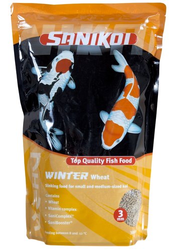 SaniKoi Winter Wheat Food 3 mm 3 l